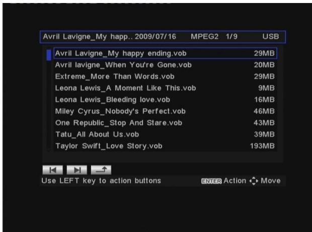 EMTEC LECTEUR MULTIMDIA COMPACT N120 - Liste vidéo - 1