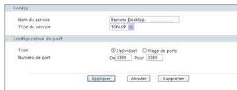 ZYXEL PRESTIGE 660HW - Pare-feu - ouvrir les ports - 3