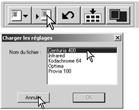MINOLTA DIMAGE SCAN - Rappel des réglages - 1