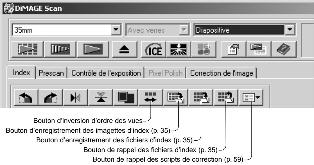 MINOLTA DIMAGE SCAN - Rappel des réglages - 2