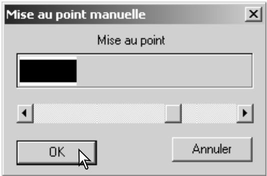 MINOLTA DIMAGE SCAN - Mise au point manuelle - 3