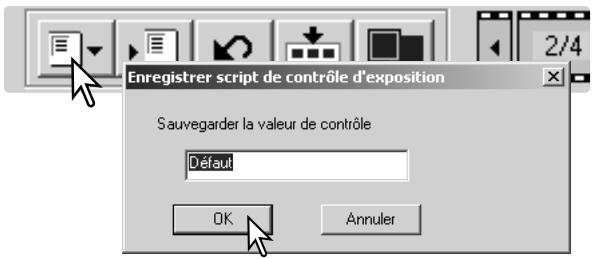 MINOLTA DIMAGE SCAN - Enregistrement des réglages - 1