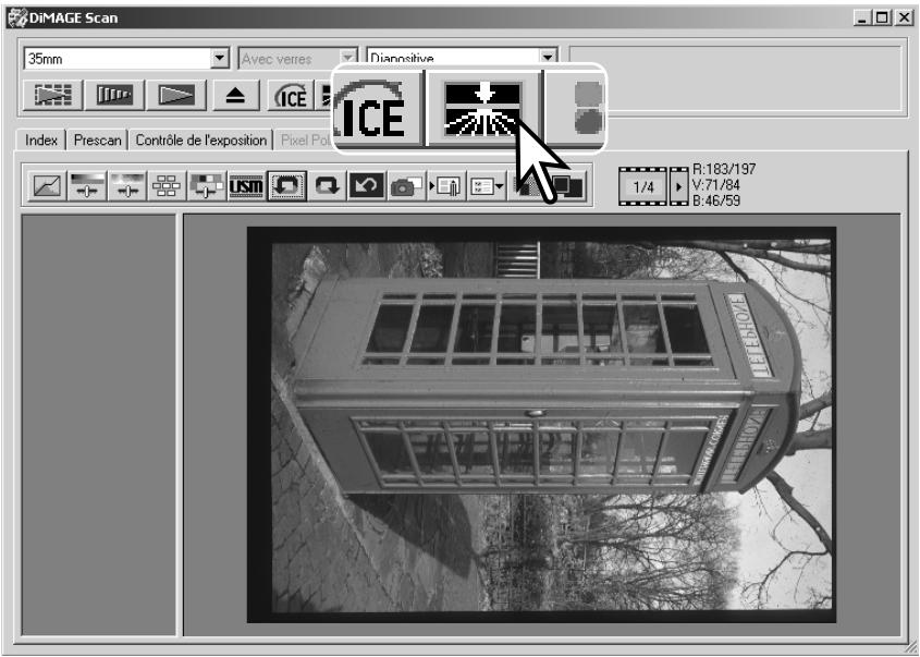 MINOLTA DIMAGE SCAN - Fonction grain dissolver (atténuation du grain) - 1