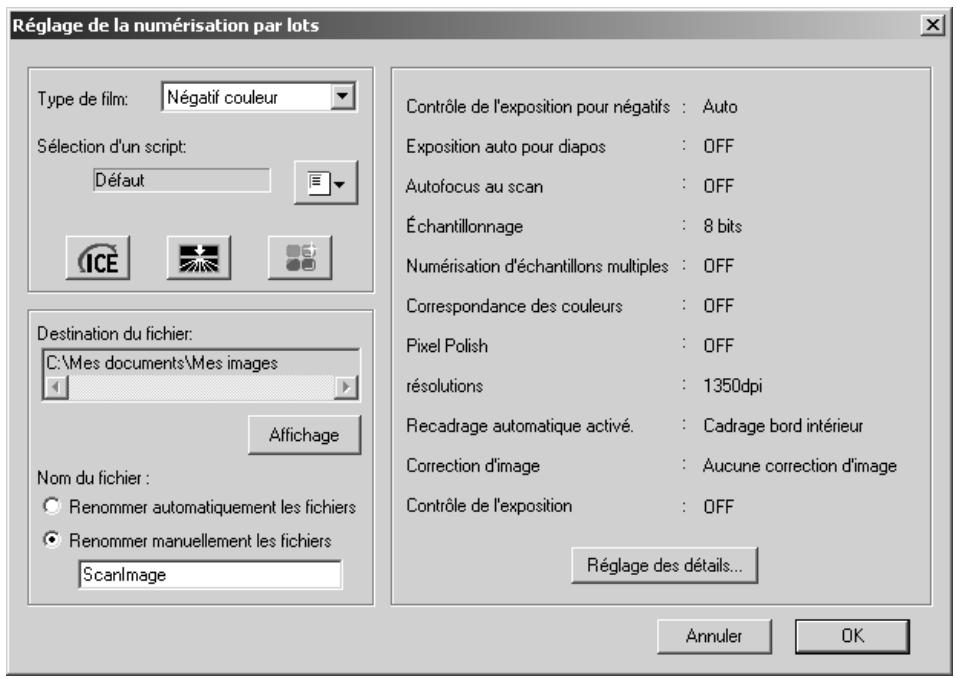 MINOLTA DIMAGE SCAN - Utilitaire de numérisation par LOTS - 2