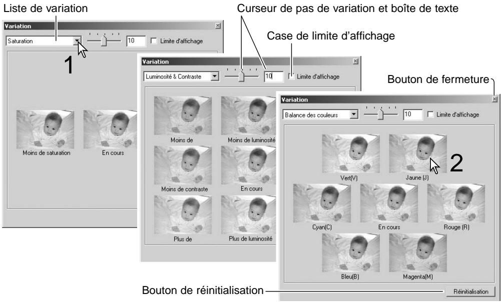 MINOLTA DIMAGE SCAN - Correction par variation - 2