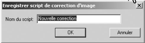 MINOLTA DIMAGE SCAN - Enregistrement des corrections d'image - 2