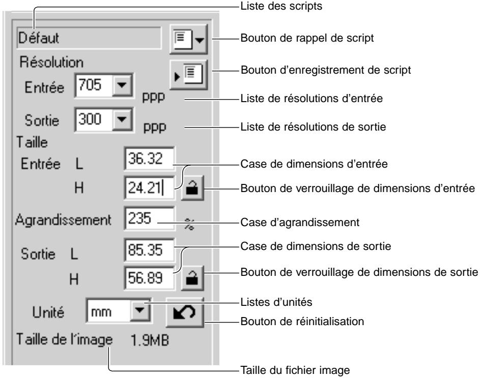 MINOLTA DIMAGE SCAN - Réglages manuels de numérisation - 1