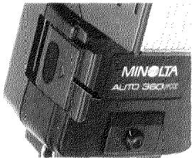MINOLTA AUTO ELECTROFLASH 360PX - ALIMENTATION - 1