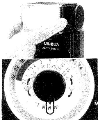 MINOLTA AUTO ELECTROFLASH 360PX - ADAPTATEUR GRAND ANGLE - 1