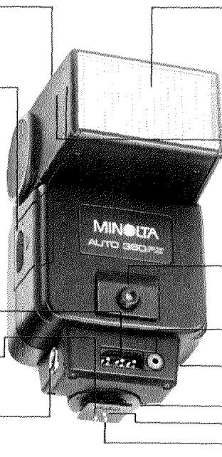 MINOLTA AUTO ELECTROFLASH 360PX - Prises pour accessoires - 1