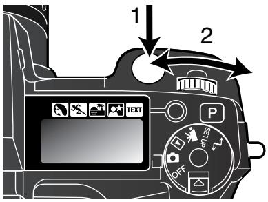 MINOLTA DIMAGE 7HI - Decalage de programme - 1