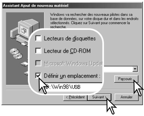 MINOLTA DIMAGE 7HI - Connexion à windows 98 / windows 98 seconde édition - 5