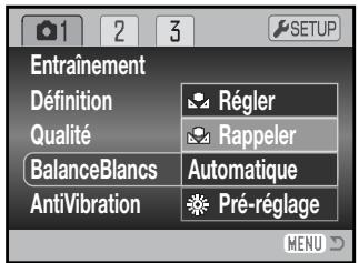 MINOLTA DIMAGE Z6 - Balance des blancs personnalisé - 2