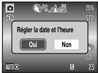 MINOLTA DIMAGE Z6 - Réglage de la date et de l'heure - 2