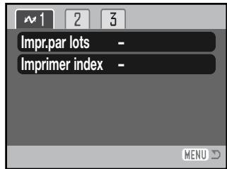 MINOLTA DIMAGE Z6 - Navigation dans le menu pictbridge - 8