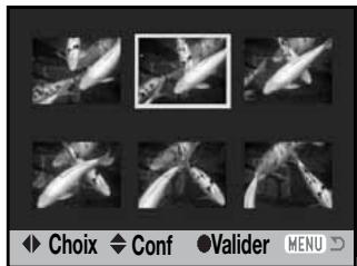 MINOLTA DIMAGE Z6 - Écran de sélection des vues - 1