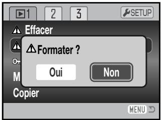 MINOLTA DIMAGE Z6 - Formatage des cartes mémoire - 3