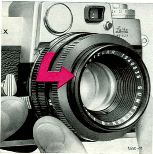 LEICA FLEX - Interchangeabilité des objectifs - 1