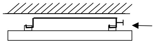 THERMOR CASSETTES BT SUNAIR - Les cassettes doivent être suspendues en position horizontale par rapport à la structure du bâtiment. - 3