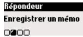 ORANGE DECT 511 - Pour enregistrer un mémo - 2