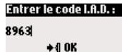 ORANGE DECT 511 - Pour changer le code d'interrogation à distance - 4