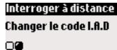 ORANGE DECT 511 - Pour changer le code d'interrogation à distance - 3