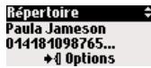 ORANGE DECT 511 - Appeler depuis le répertoire - 2