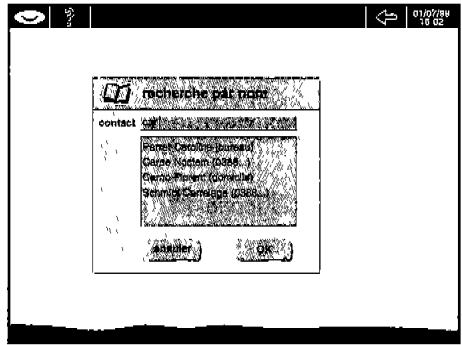ORANGE WEB TOUCH ONE - Utilisez votre carnet d'adresses - 1