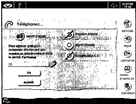 ORANGE WEB TOUCH ONE - Utilisez vos services téléphoniques - 1