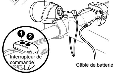 CAT EYE HL-RC230 - Installation du phare - 2