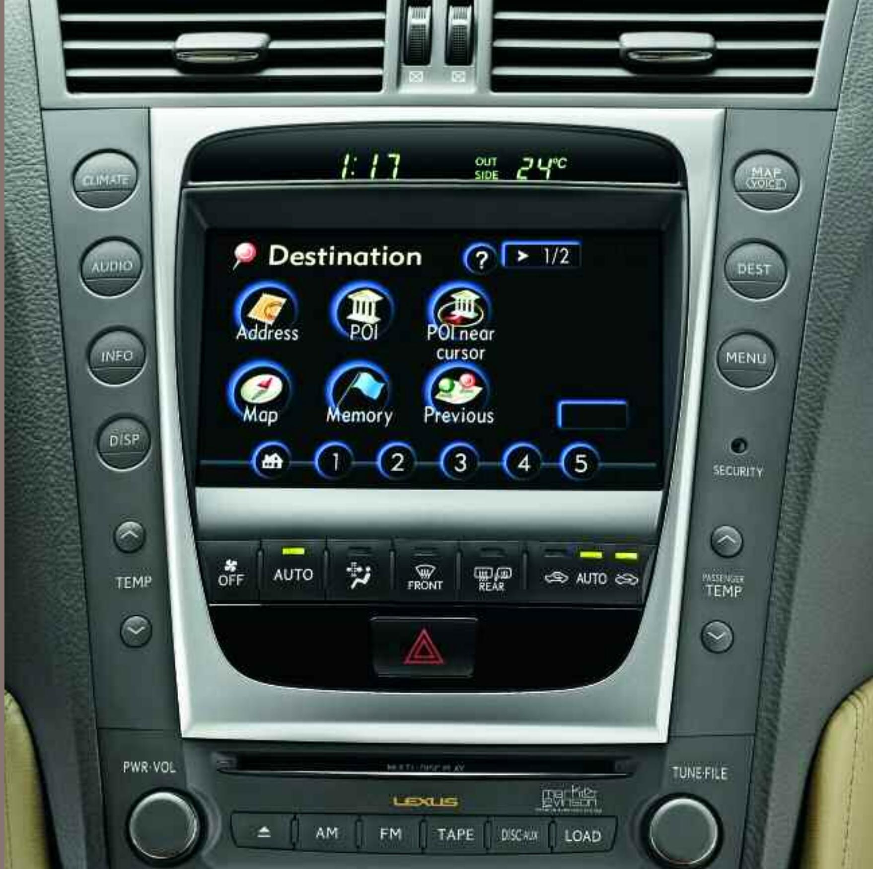 LEXUS GS 300 - PACK multimédia et système de navigation - 4