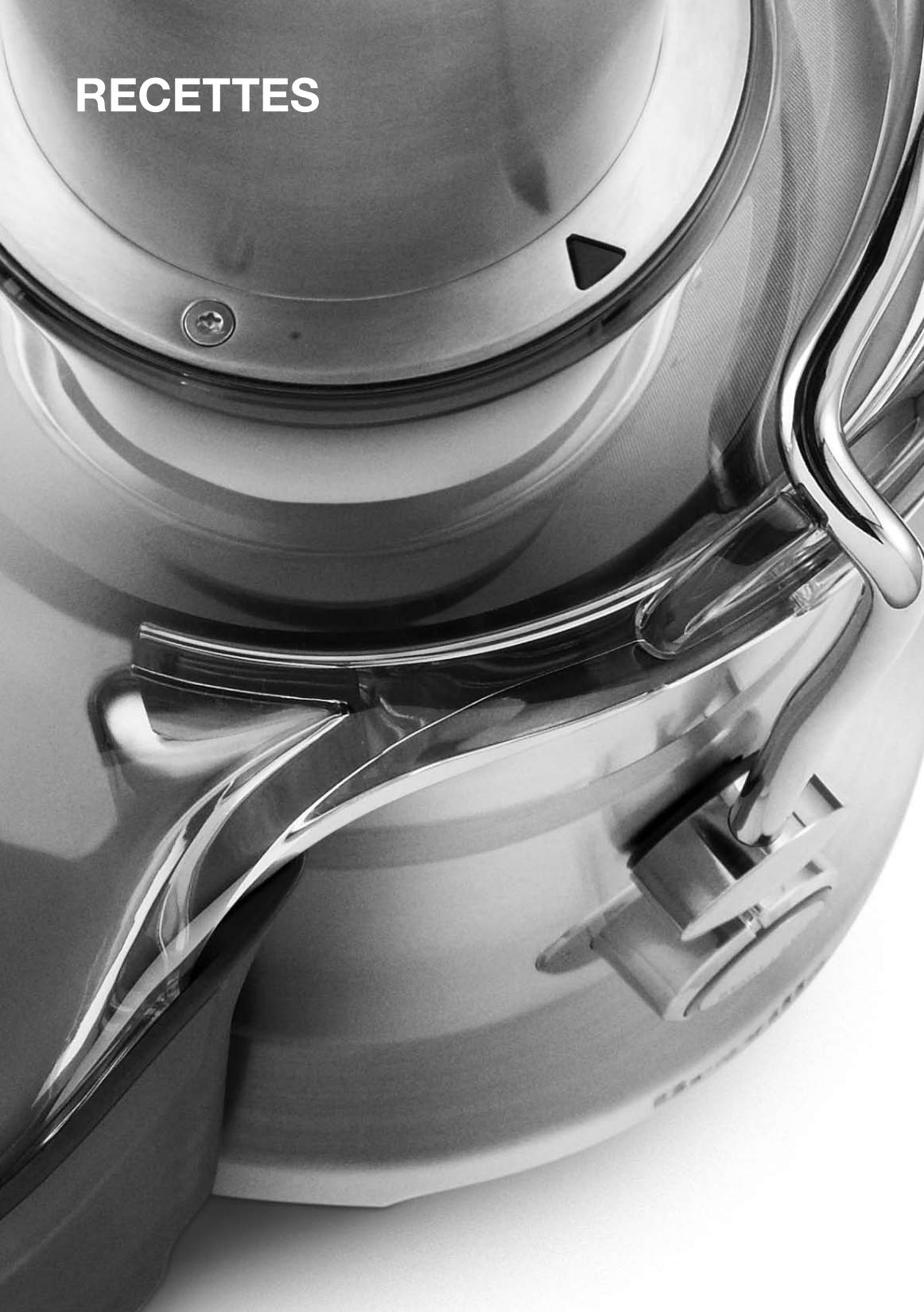 BREVILLE BJE820XL - RECETTES - 1