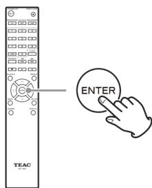 TEAC CDP800NT - Apropos avoir sélectionné le fichier souhaité, appuyez sur la touche ENTER ou sur la touche lecture (▶). - 1