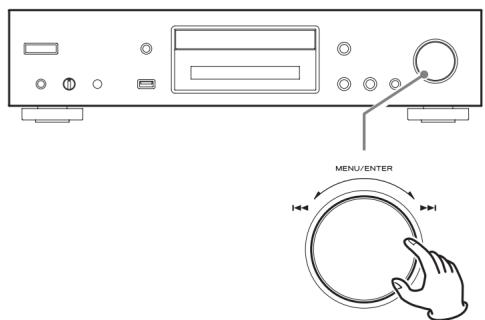 TEAC CDP800NT - Saut de recherche d'une piste - 1
