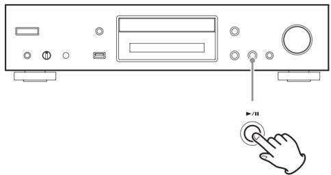 TEAC CDP800NT - Lancement de la lecture - 1