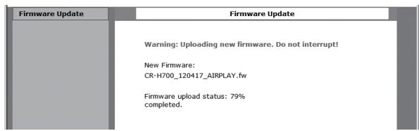 TEAC NP-H750 - Mise à jour du firmware (2) - 7