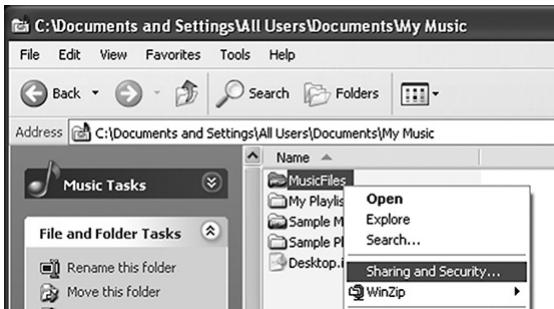 TEAC NP-H750 - Copiez les fichiers dans le dossier « musique partagée » dans « documents partagés - 2