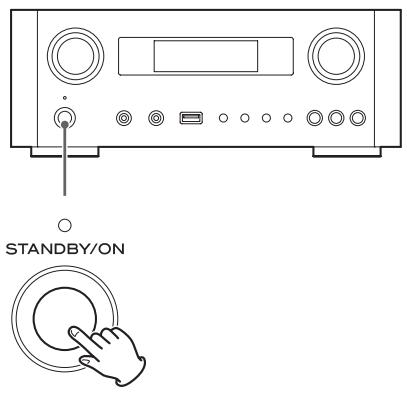 TEAC NP-H750 - Mettez l'ordinateur sous tension. - 1