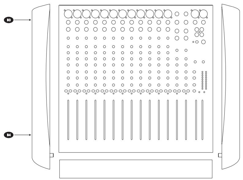 SOUNDCRAFT SPIRIT E - FIXATION DES ÉQUERRES DE RACK - 1
