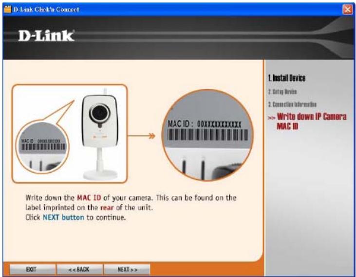 CITIZEN DCS-2121 - Utilisation de d-link click'n connect - 2