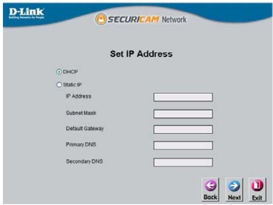 CITIZEN DCS-2121 - Utilisation de l'assistant de configuration - 4