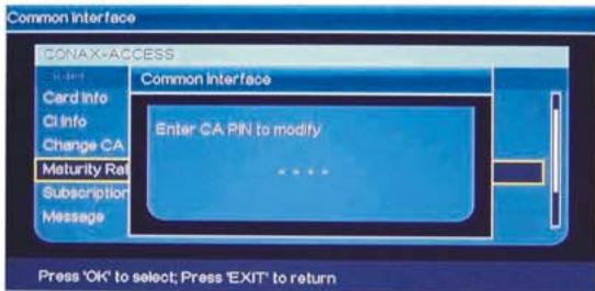 NESX NE-19C - Changer le contrôle parental: - 1