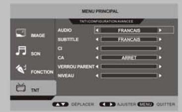 NESX NE-19C - Réglages supplémentaires - 1