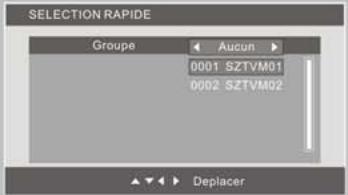 NESX NE-19C - Modification du nom d'une chaîne - 1