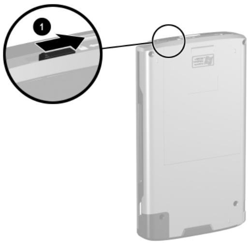 HP POCKET - Installation de la batterie - 1