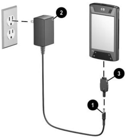 HP POCKET - Charge avec l'adaptateur secteur - 3