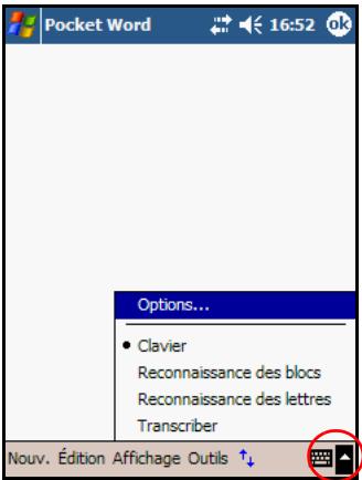 HP POCKET - Utilisation du clavier à l'écran - 1