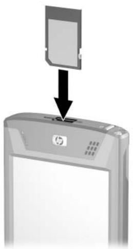 HP POCKET - Installation d'une carte d'extension SD - 1