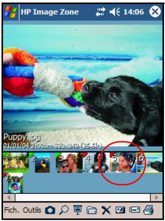 HP POCKET - Affichage des photos en miniature - 1
