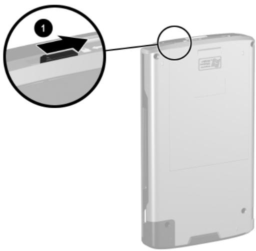 HP POCKET - Retrait de la batterie - 2